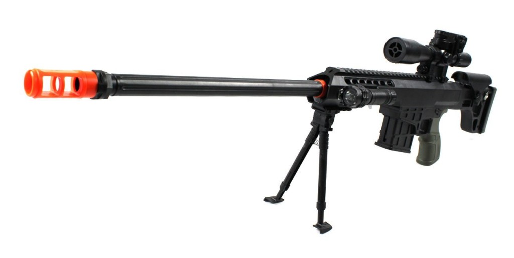 Velocity Airsoft MK678 RIS Spring Airsoft Gun Sniper Rifle FPS-300