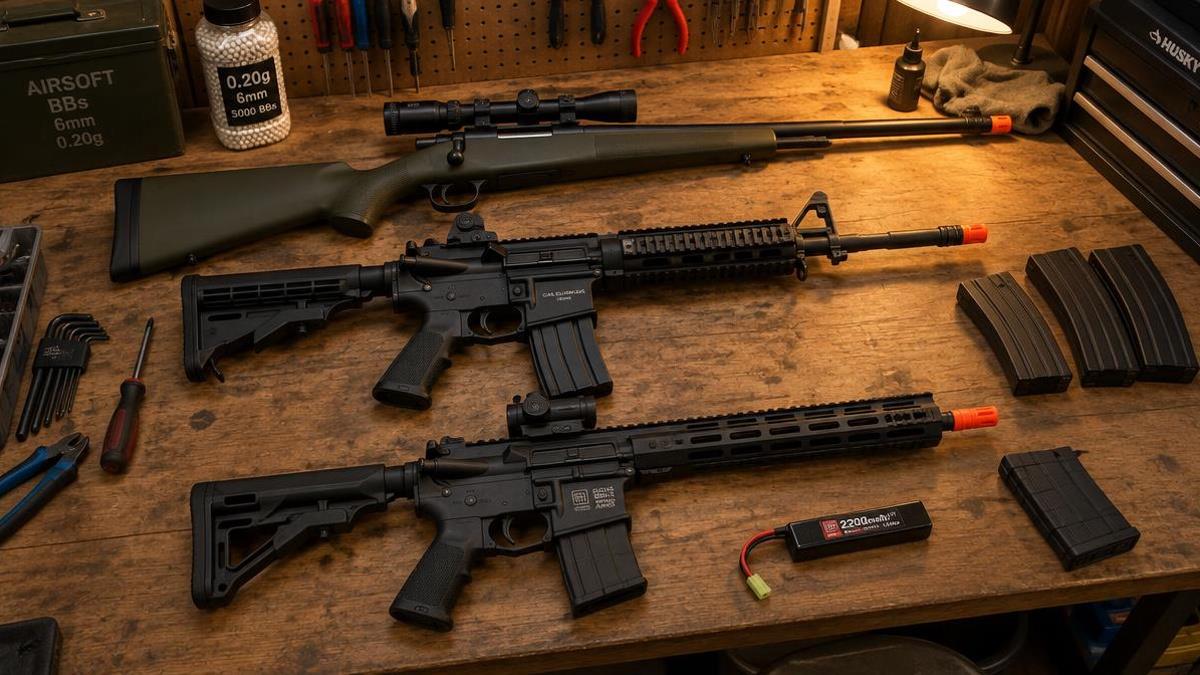 Spring vs Gas vs Electric Airsoft Rifles