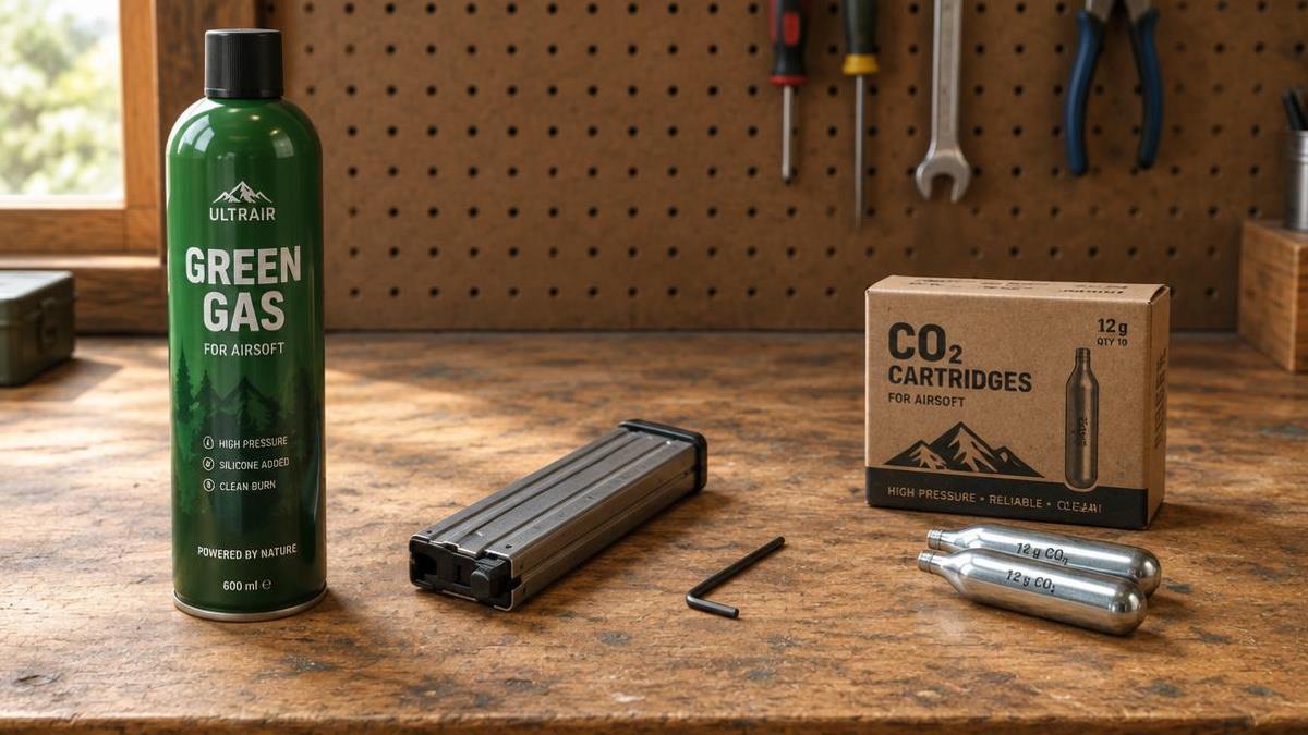 Green Gas vs CO2 in Airsoft Rifles